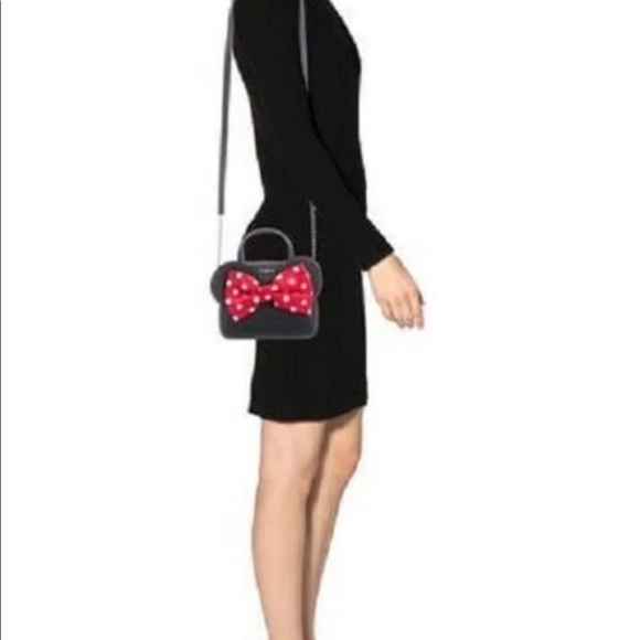 ❗️Sold❗️Kate Spade Minnie Mouse Mini Maise Crossbody - Picture 9 of 9